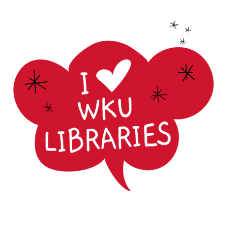 Big Red Books Sticker by Western Kentucky University