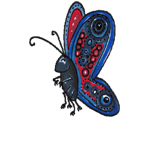 Excited Feel Good Sticker