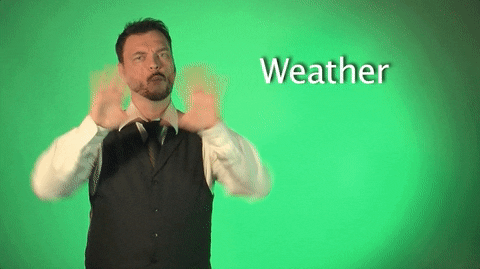 sign language weather GIF by Sign with Robert