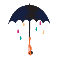 magic rain Sticker by Disney Europe