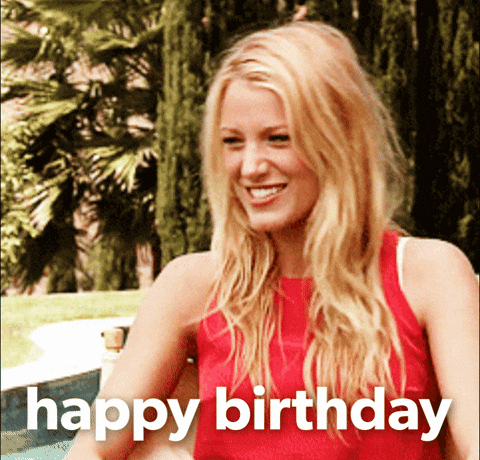 Happy Birthday Party GIF by Blake Lively Fan