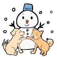 Animation Dog Sticker