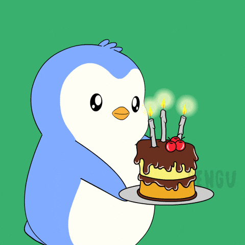 Make A Wish Birthday GIF by Pudgy Penguins