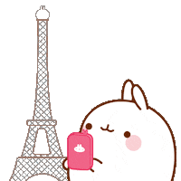 Cute Bunny Tavsan Sticker by minika