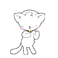 cat dancing Sticker by Lovecats Collectibles