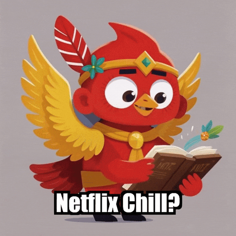 Relaxing Pop Culture GIF by The Cardinal Virtue