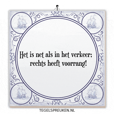 Humor Rechts GIF by Tegelspreuken.nl