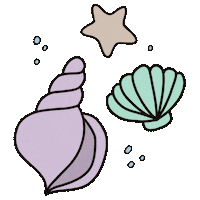 Summer Shell Sticker