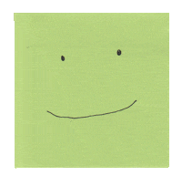 note smile Sticker by odibz