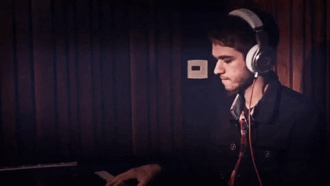 zedd giphydvr acoustic clarity zedd GIF