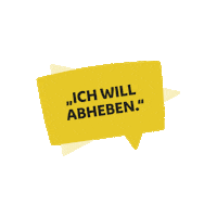 kraftwerkagency los ich will abheben Sticker