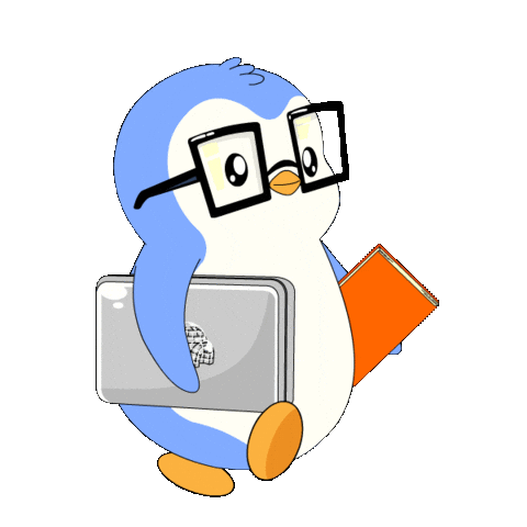 Work Working Sticker by Pudgy Penguins