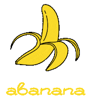 Food Banana Sticker by Abanana Advertising