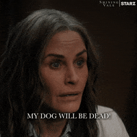 Courteney Cox Dog GIF by Shining Vale