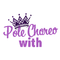 Queen Glitter Sticker by Queens of Pole Fitness & Dance