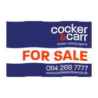 Cockerandcarr Sticker by Cocker & Carr Estate Agents