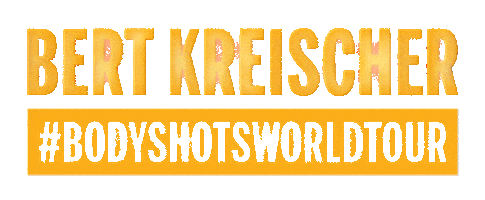 machine bodyshotsworldtour Sticker by Bert Kreischer