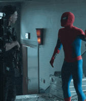 Spiderman Punisher GIF