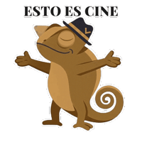 divenuo cine absolute cinema agenda camaleon Sticker