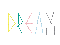 Miami Beach Dreaming Sticker by The Art Plug