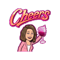 Cheers Sticker by Natasja | WATZIJZEGT