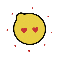 In Love Corazon Sticker by Aqua Limon