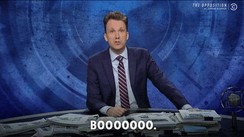 boo GIF by The Opposition w/ Jordan Klepper