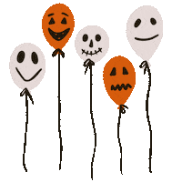 Halloween Ghost Sticker