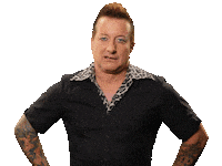 Tré Cool Ew Sticker by Green Day