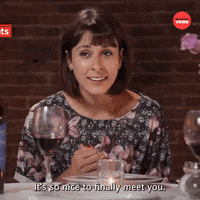 First Date Wine GIF by BuzzFeed