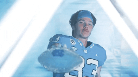North Carolina Football GIF by UNC Tar Heels