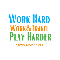 Workandtravel Working Sticker by Jaku Exchanges