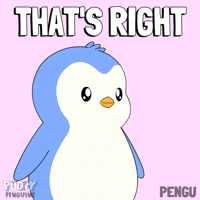 Penguin Yes GIF by Pudgy Penguins