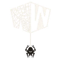 Halloween Loop Sticker by Woodwork Tattoo