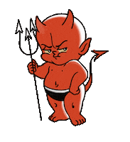 karolinasylwia halloween tattoo devil badboy Sticker