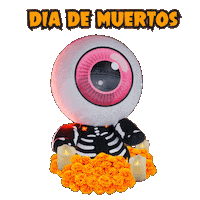 Dia De Muertos Sticker by Ollie Tattoo