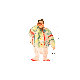 David Choe Work Sticker