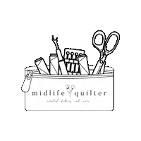 Quilting Sticker by Midlife Quilter