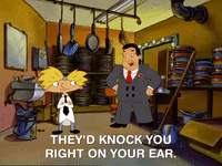 hey arnold nicksplat GIF