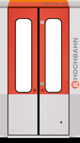 HamburgerVerkehrsverbund giphyupload door open door öpnv GIF