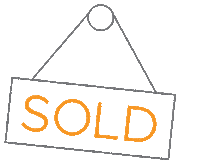 Sold Sticker by imageproperty