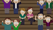 gym cheering GIF by South Park 