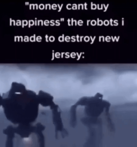 yourbliss money giphycreatortest robots GIF