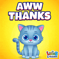 Thank You So Much GIF by Lucas and Friends by RV AppStudios