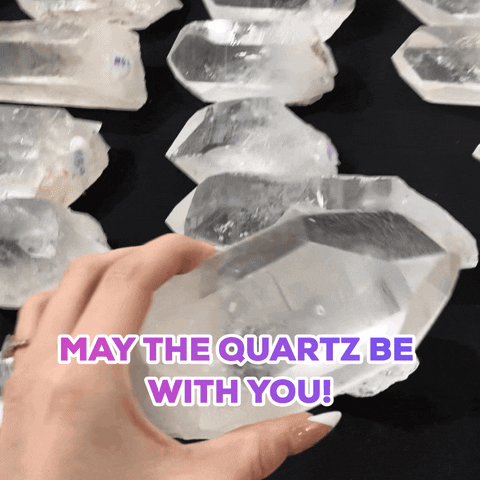 akvibes crystals quartz healing crystals clear quartz GIF