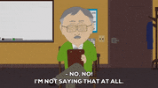 teacher talking GIF by South Park 