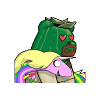 Rainbow Love Sticker by SuperRareBears