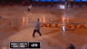 running backwards all star game GIF by NBA