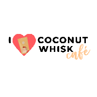 Vegan Cafe Sticker by Coconut Whisk