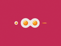 animation eat GIF by Chris Gannon